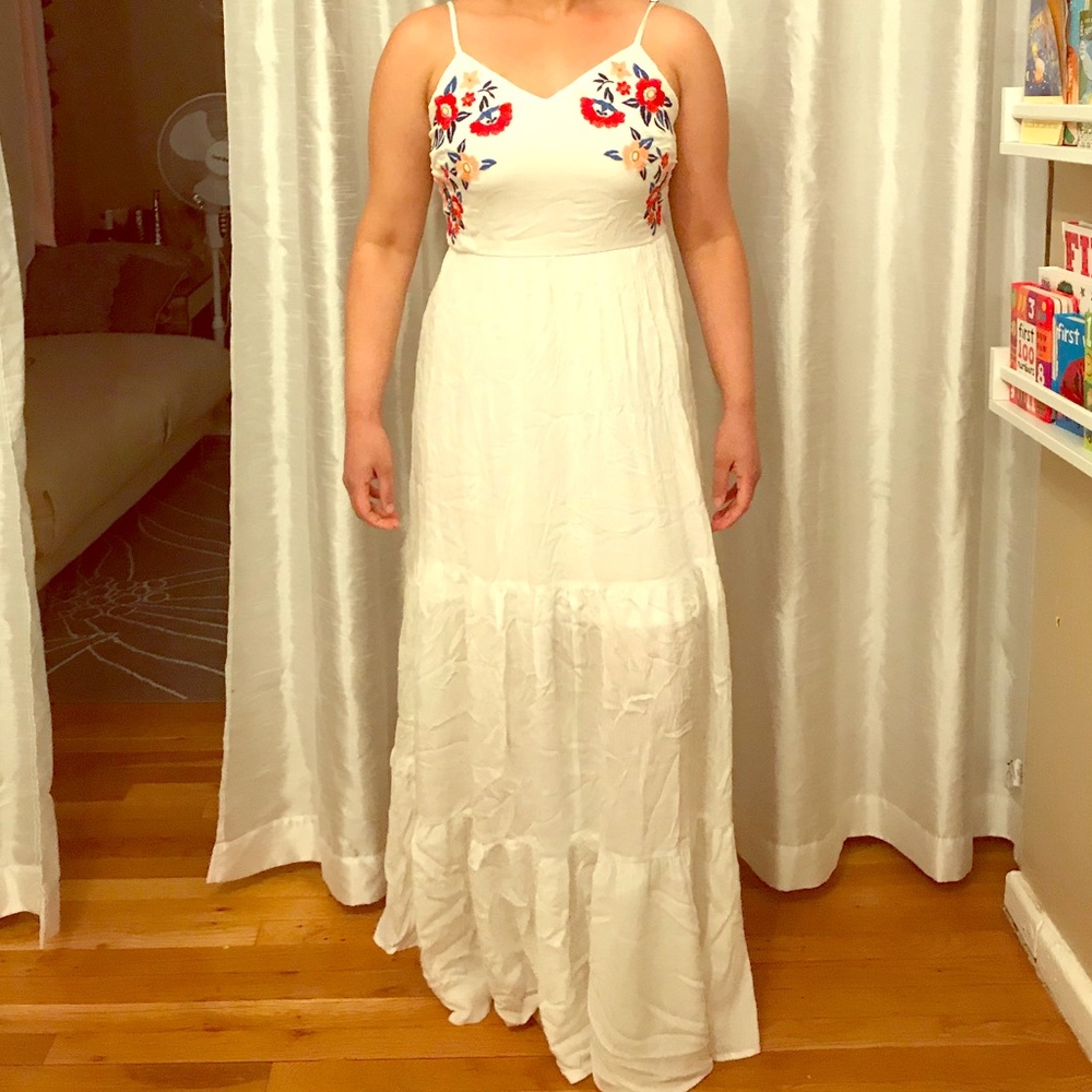 White dress